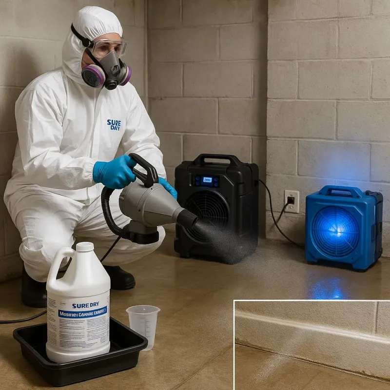 Sanitization and Odor Removal process in Milford, DE