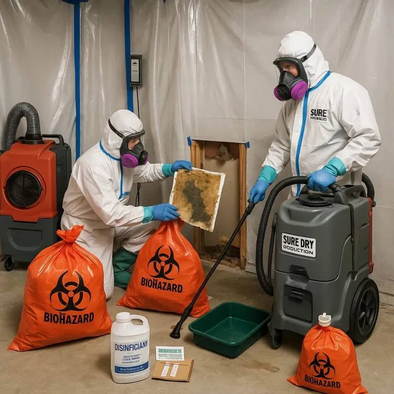 Contaminated Water Handling Protocols process in Milford, DE