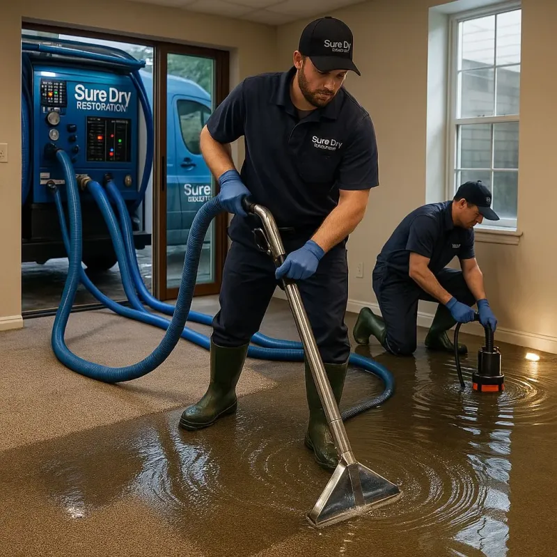 Water Extraction and Removal process in Milford, DE